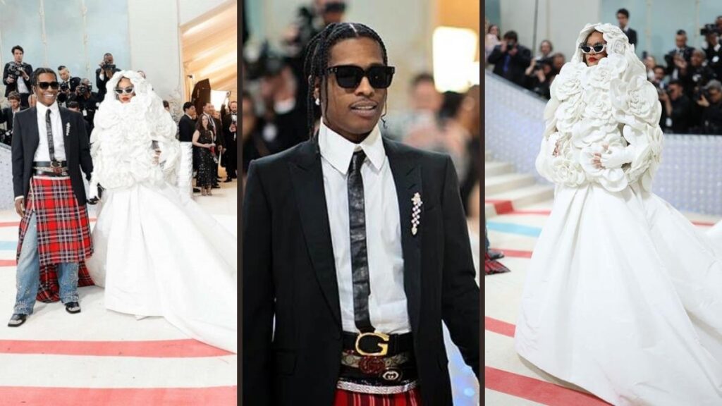Met Gala 2023 Red Carpet: Best Celebrity Outfits- Asap Rocky and Rihanna