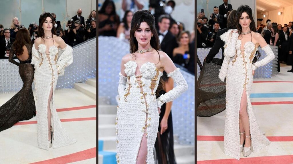 Met Gala 2023 Red Carpet: Best Celebrity Outfits- Anne Hathaway