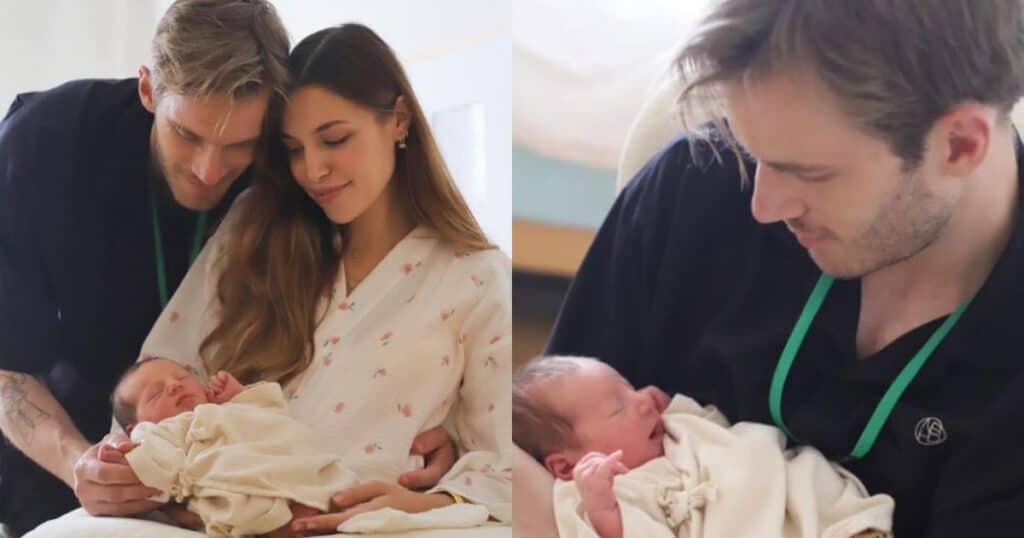 PewDiePie Welcomes His First Baby Wife Marzia!